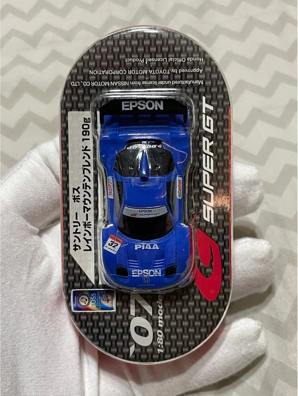 Honda EPSON NSX Diecast 1:80 Ebbro Japan Excl Super GT